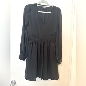 Express Women's Dress Long Sleeve Black Party Cocktail Medium